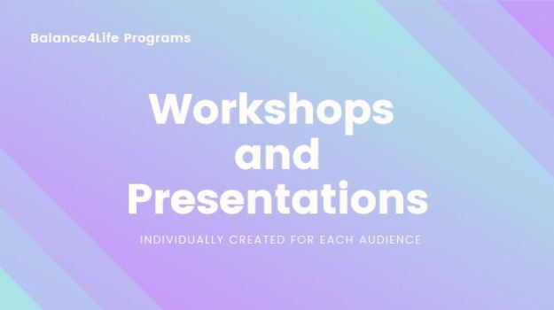 balance4life workshops
